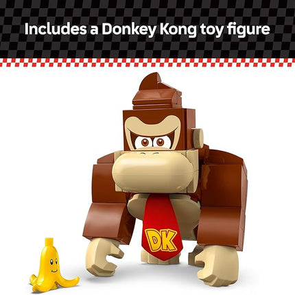 LEGO Super Mario: Mario Kart Donkey Kong & DK Jumbo - Collectible Toy Building Set for Kids, Boys and Girls, Ages 8+ - Nintendo Donkey Kong and Mario Kart Toy for Fans - Gift Idea - 72033