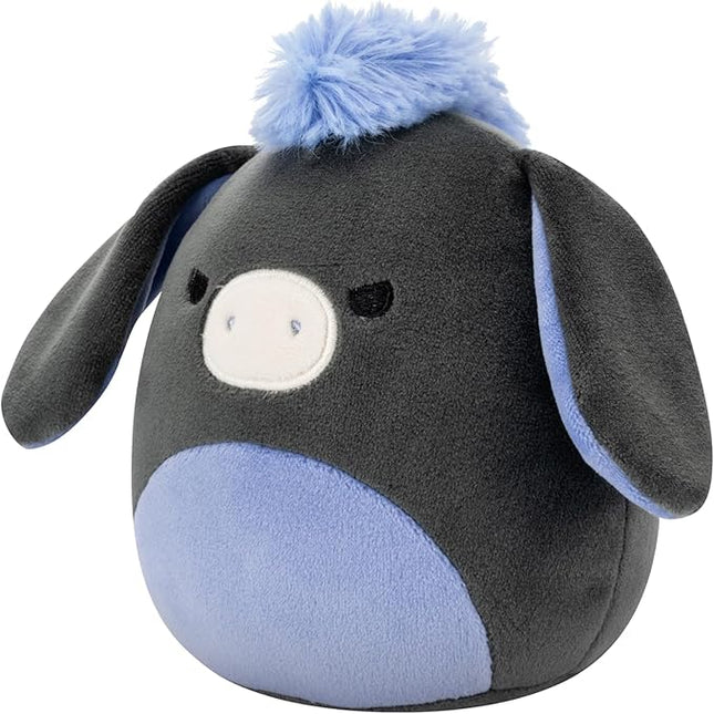 Squishmallows Original 5in Don The Charcoal Donkey – Official Jazwares Plush (Little)