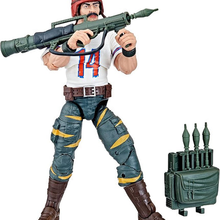 G.I. Joe Classified Series Figure, 6" Figure with Accessories - Tiger Force David L. Bazooka Katzenbogen - F4756 - Hasbro