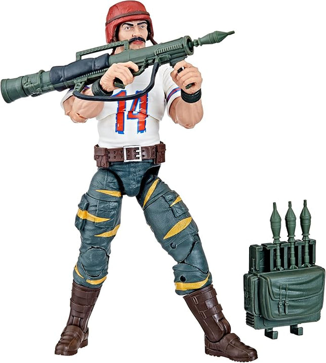 G.I. Joe Classified Series Figure, 6" Figure with Accessories - Tiger Force David L. Bazooka Katzenbogen - F4756 - Hasbro