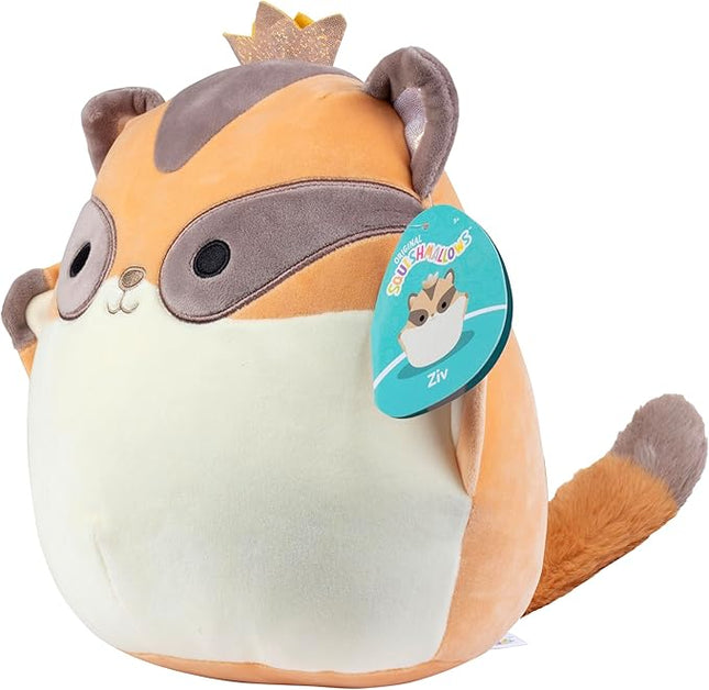 Squishmallows 8-Inch Ziv The Sugar Glider Plush - Official Jazwares - Soft & Squishy Flying Squirrel Stuffed Animal, Collectible Pillow Toy for Kids, Teens & Adults