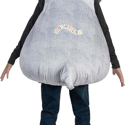 Kids Gio the Gargoyle Squishmallows Costume | Halloween Plush Tunic with Wings, Embroidered Details