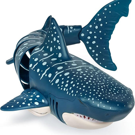 Terra - Remote Control Shark for Pool Toy – Realistic Moving RC Shark Toy for Water Play & Swimming Pools – Fun RC Pool Ocean Lake Toys for Kids – Battery-Operated Floating Toy