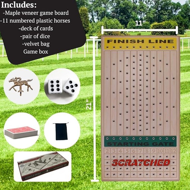 Horseracing Gametop, Maple, 2-20 players