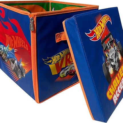 Tara Toy ZipBin 300 Car Storage Cube & Playmat - Holds 300 Cars, Durable Toy Organizer for Kids Age 3+, Playmat and Storage Solution