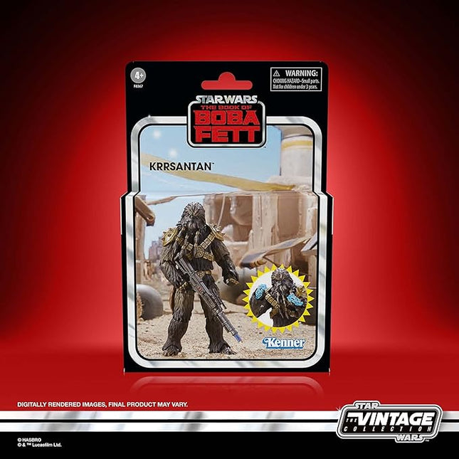 STAR WARS The Vintage Collection Krrsantan, The Book of Boba Fett 3.75-Inch Collectible Deluxe Action Figures, Ages 4 and Up