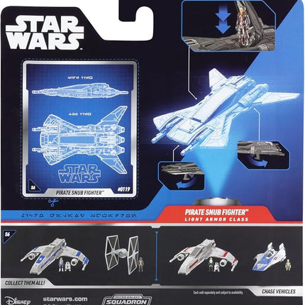 Star Wars Micro Galaxy Squadron Pirate Snub Fighter Mystery Bundle - 5-Inch and 2.5-Inch Vehicles with Accessories (Amazon Exclusive)