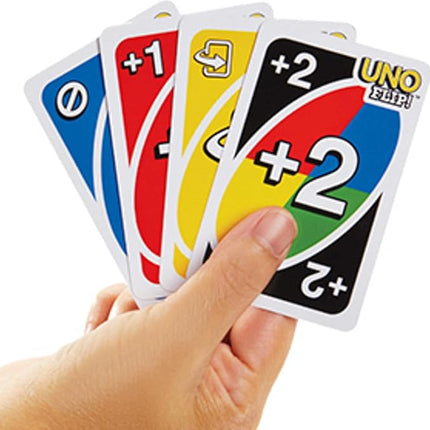 Mattel Games UNO FLIP! Card Game in Storage & Travel Tin, Color Blind Accessible Deck for Kids, Adults & Family Nights & Parties (Amazon Exclusive)