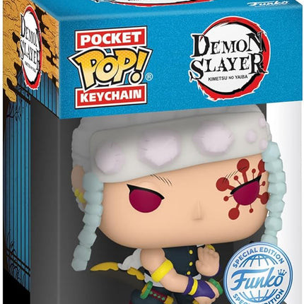 Funko POP! Keychain: Demon Slayer - Tengen Uzui Novelty Keyring - Collectable Mini Figure - Stocking Filler - Gift Idea - Official Merchandise - Anime Fans - Backpack Decor