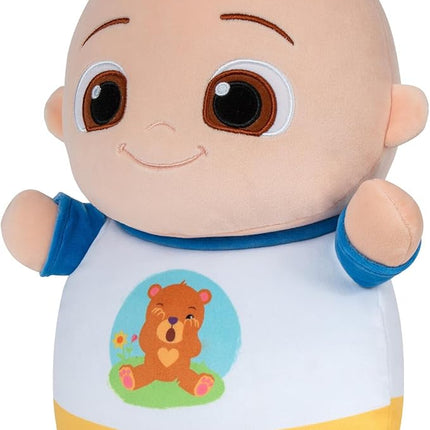 Squishmallows Original CoComelon HugMees 14-Inch JJ - Large Ultrasoft Official Jazwares Plush