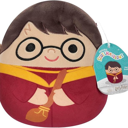 Squishmallows Harry Potter Harry in a Plush Quidditch Dress 20cm