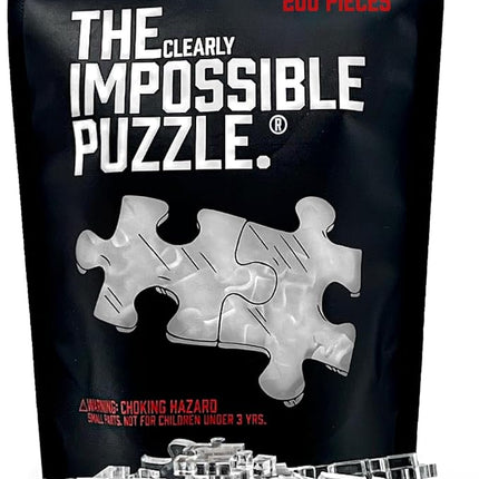 The Clearly Impossible Puzzle 100, 200, 500, 1000 Piece Hard Puzzles - Cool, Difficult & Funny for Adults