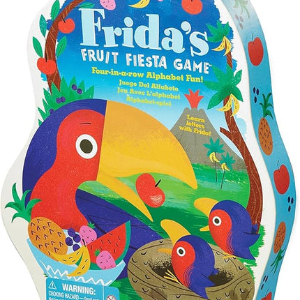 Educational Insights Frida's Fruit Fiesta - Toddler Board Games, ABC Learning Toys for Kids Ages 3-5, Preschool Learning Activities, Letter Matching Game, Alphabet Bingo, Classroom Games for Ages 4+