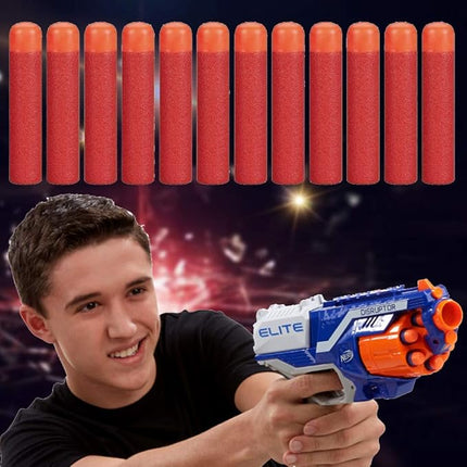 120 PCS Mega Dart Refill Pack 9.5cm Red Premium Refill Bullets for N-Strike Mega Series Blasters
