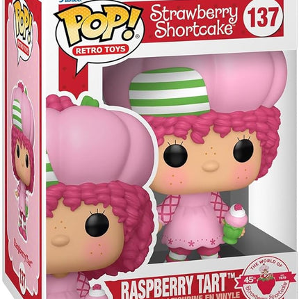 Funko POP! Retro Toys: Strawberry Shortcake - Raspberry Torte Tart - Collectable Vinyl Figure - Gift Idea - Official Merchandise - for Kids & Adults - TV Fans - Model Figure for Collectors