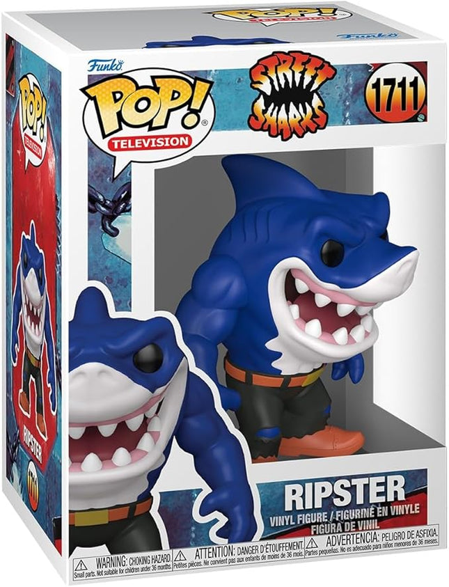 Funko Pop! TV: Street Sharks - Ripster - Collectable Vinyl Figure - Gift Idea - Official Merchandise - Toys for Kids & Adults - Ad Icons Fans - Model Figure for Collectors and Display