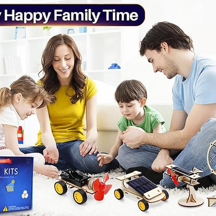 STEM Kits for Kids Ages 8-10-12-14, Stem Toys for Boys Age 8-12, Science Projects, Solar Car Building Kits, Activities Engineering Kit, Gifts for 8 9 10 11 12 Year Old Boys