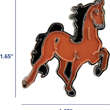 Breyer Horses Paint and Wear Enamel Pins Craft Set | Pins, Paints, Glitter & Rhinestones | Includes 12 Enamel Pins | Model #4240