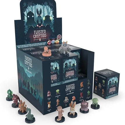 Unstable Games Twisted Cryptids Vinyl Mini Figure Blind Box - Includes a Playable Promo Card - Cute Adorable Figure Mystery Box