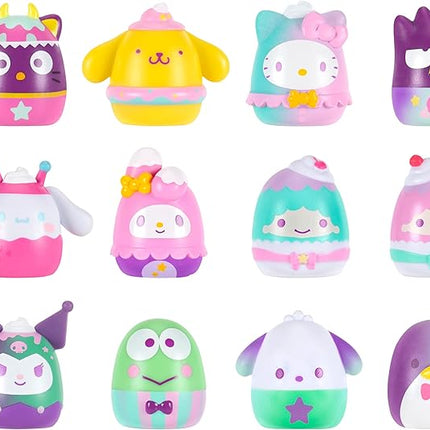 Squish-a-longs Hello Kitty and Friends Dreamland Mini-Squish + Accessory 12-Pack