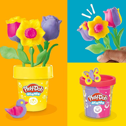 Play-Doh Tulips & Daffodils Flower Toy, Kids Arts & Crafts Kit, Gifts for Girls & Boys 3 Tulips & Daffodils Flower Toy, Kids Arts & Crafts Kit, Gifts for Girls & Boys 3+