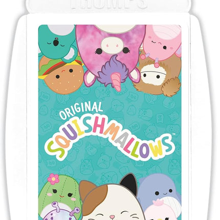 Top Trumps Card Game Squishmallows - Family Learning Games for Kids and Adults for 2+ Players - Kid War Games for Families for 6 Plus Kids