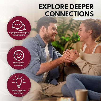 ? WORD TEASERS Canoodle Couples Conversation Cards – Couple Game for Adults Date Night – 150 Relationship Building Question Cards