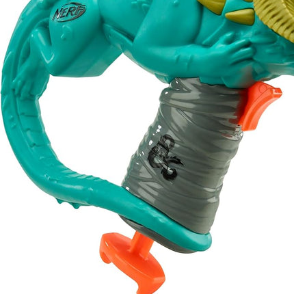 Nerf Dungeons & Dragons Rakor Blaster, 4 Elite 2.0 Darts, Kids Outdoor Games, D&D Blaster Toys for Ages 8 & Up