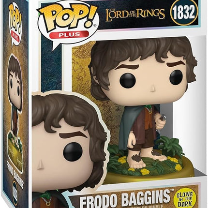 Funko Pop! Plus: The Lord of The Rings - Frodo Baggins - Glow in The Dark - Collectable Vinyl Figure - Gift Idea - Official Merchandise - Toys for Kids & Adults - TV Fans