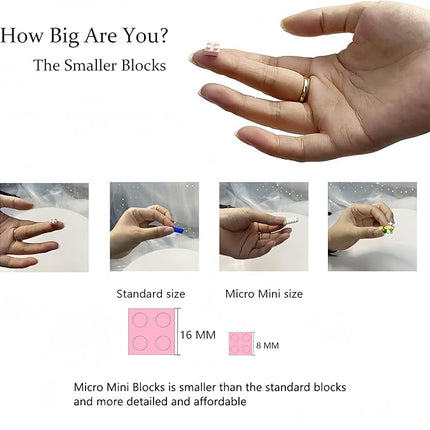 Louvre Micro Mini Building Blocks Architecture Toys Sets Assembly Adult Construction Unleash Your Love for The Louvre