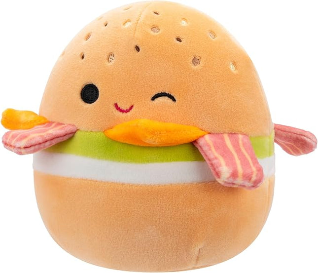 Squishmallows Original 5-Inch Geronimo Breakfast Bagel - Official Jazwares Plush