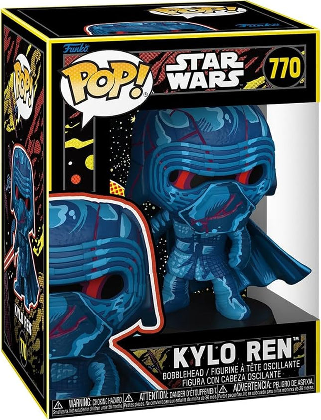 Funko Pop Star Wars: Star Wars Episode 7 - Kylo Ren - (Retro) - Collectable Vinyl Figure - Gift Idea - Official Merchandise - Toys for Kids & Adults - Sci-Fi Fans