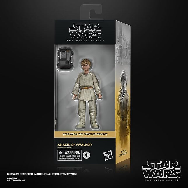 STAR WARS The Black Series Anakin Skywalker, The Phantom Menace Collectible 6-Inch Action Figure, Ages 4 and Up