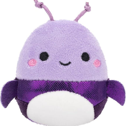 Squishmallows Original Micromallows 6-Pack – Axel Beetle, Lune Loch Ness Monster, Floyd French Fries, Orphie Octopus, Pep Pizza, Walker Goat