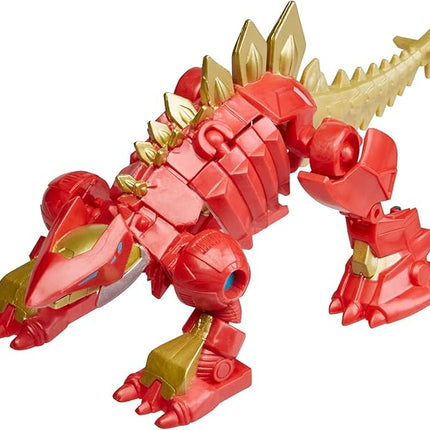 Marvel Mech Strike Mechasaurs, 4-Inch Iron Man with Iron Stomper Mechasaur Action Figures, Super Hero Toys for Kids Ages 4 and Up