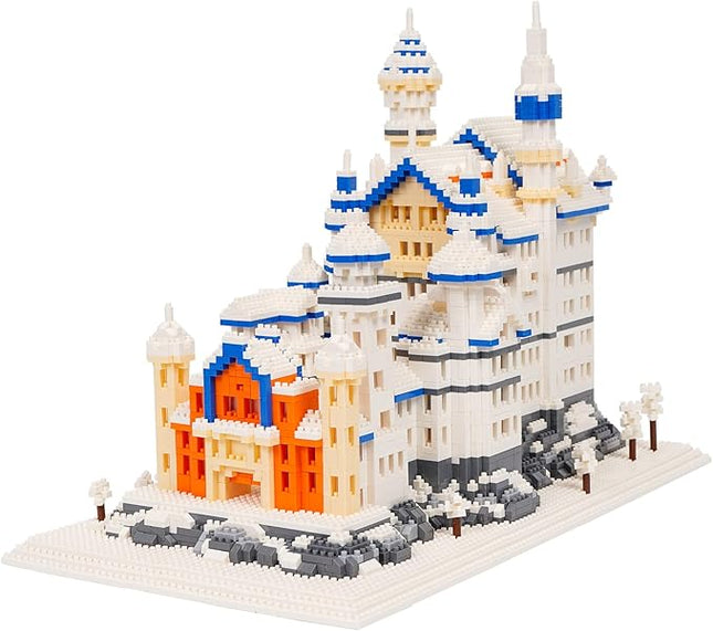 Building Block Set, Famous World Architecture Model Micro Building Blocks Neuschwanstein Castle Creative Building Blocks 4200 PCS