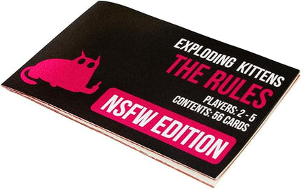 Exploding Kittens NSFW Edition 2-5 Players - Ages 17+ - 15 Minutes to Play - Party & Family Card Game for Adults