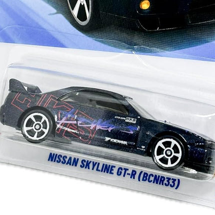 Hot Wheels Nissan Skyline GT-R (BCNR33) [Black], '70s VS. '90s 8/10, 144/250