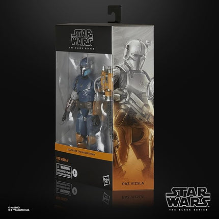 STAR WARS The Black Series Paz Vizsla, The Mandalorian Collectible Deluxe 6-Inch Action Figure