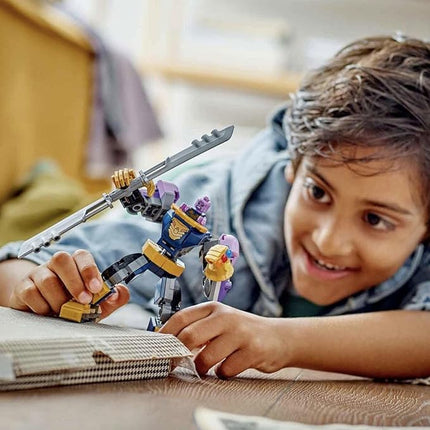 LEGO 76242 Marvel Mechanical Thanos Armor, Avengers Collector's Set, Building Toy with Infinity Glove for Children from 6 Years