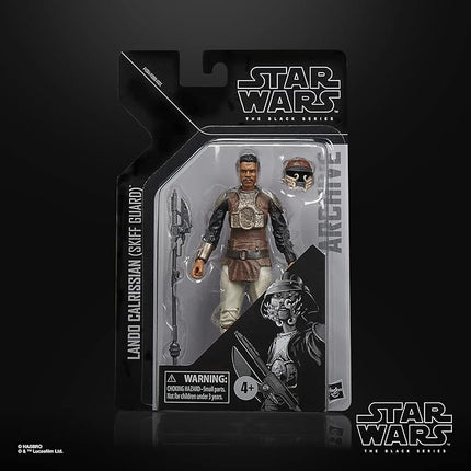 STAR WARS The Black Series Archive Lando Calrissian (Skiff Guard) Toy 6-Inch-Scale Return of The Jedi Collectible Action Figure, (F4364)