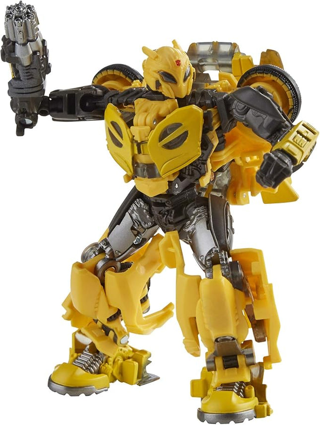 Transformers Toys Studio Series 70 Deluxe Class Bumblebee B-127 Action Figure - Ages 8 and Up, 4.5-inch, Yellow