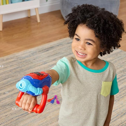 Spidey and his Amazing Friends Marvel Water-Webs Electronic Bubble Slinger, Super Hero Role Play Toys for Kids, Ages 3+