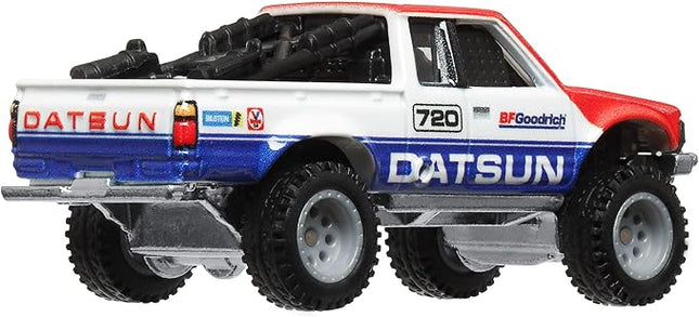 Hot Wheels Premium Car Culture Collectible Toy Car, 1:64 Scale Die-Cast Datsun King Cab Baja Custom, Terra Trek Vehicle with Real Riders Tires