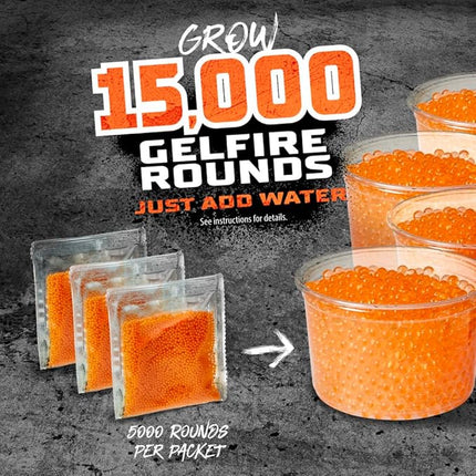 Nerf Pro Gelfire Refill, 15000 Gelfire Rounds, for Use Gelfire Blasters, Outdoor Games, for Teens, Ages 14+