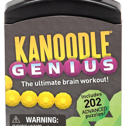 Educational Insights Kanoodle Genius 3-D Puzzle Brain Teaser Game For Adults, Teens & Kids, Over 200 Challenges, Easter Basket Stuffers for Kids, Gift for Ages 8+