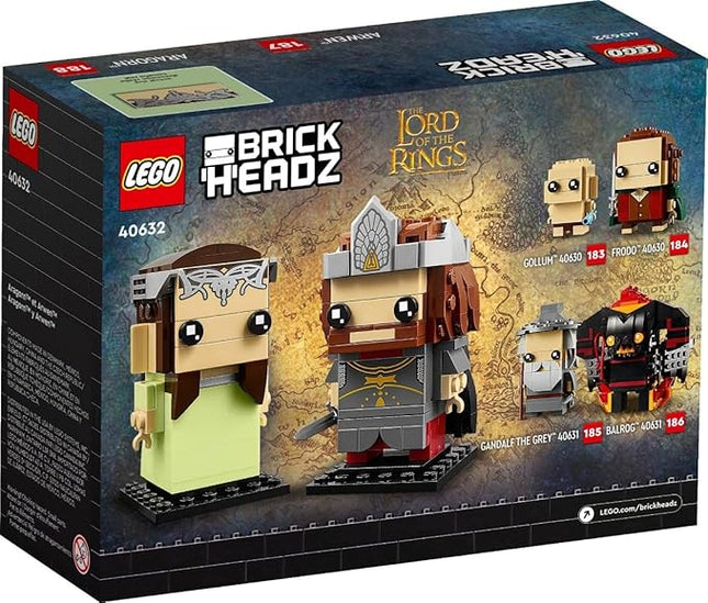 Lego BrickHeadz Aragorn & Arwen (40632) The Lord of The Rings