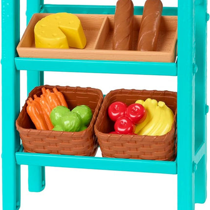 Barbie Careers Playset, Farmers Market Set with Blonde Fashion Doll, Furniture & Accessories