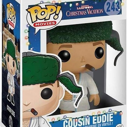 Funko Pop! Movies: National Lampoon's Christmas Vacation Bundle (2-Pack) – Clark Griswold #242 and Cousin Eddie #243 Collectible Vinyl Figures