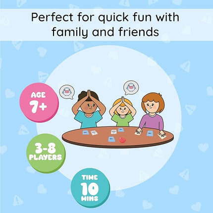 Sabobatage Danger Hugs Card Game | Easy Family-Friendly Party Game | Card Games for Adults, Teens & Kids | 3-8 Players